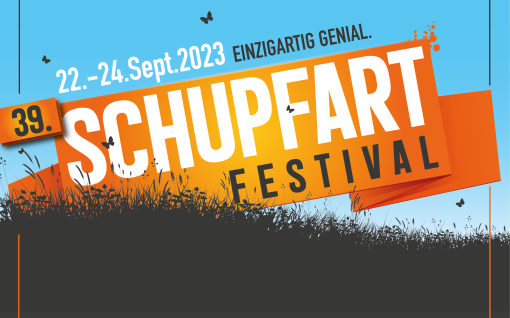 Timetable Schupfart Festival 2023, Reihenfolge Festivalkünstler